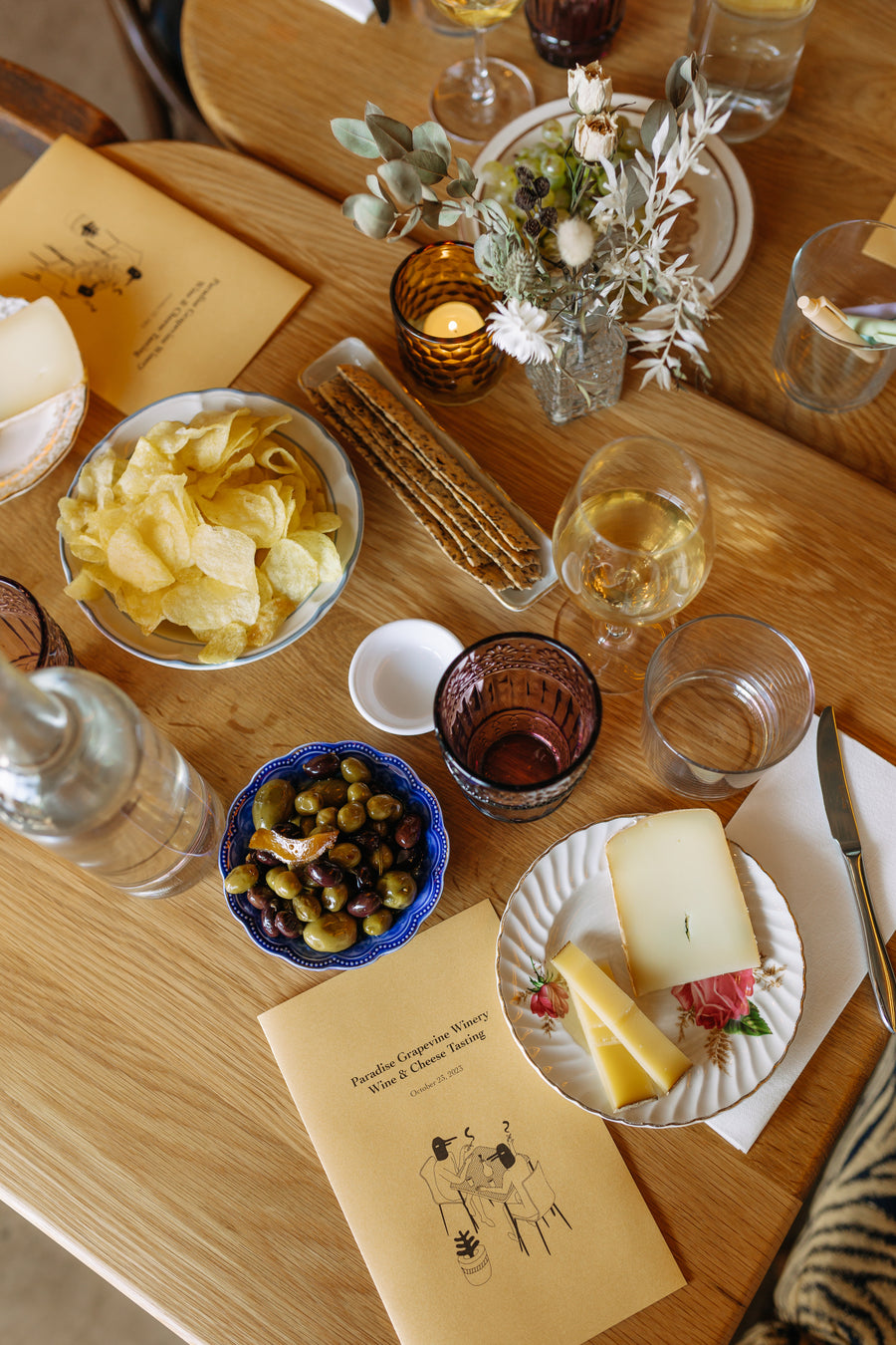 Wine & Cheese Tasting Experience at The Winery